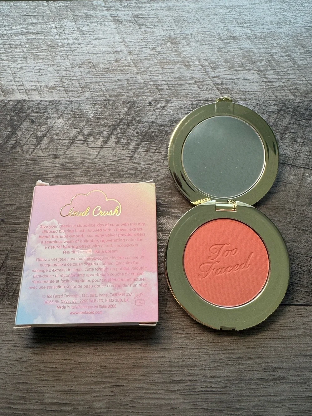 Too Faced Cloud Crush Blurring Blush – Tequila Sunset (NIB)